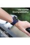 حافظة وسوار ساعة Apple Watch مع مشبك آمن من الفولاذ المقاوم للصدأ، تصميم خفيف الوزن، مقاوم للخدش - 8