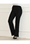Women's High Waist Front Ribbed Lycra Recovery Spanish Leg Palazzo Pants - 5