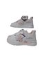 Alessio Girls' White-Pink Flat Sole Sports Shoes - 3