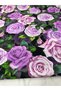 Rose Pattern Dress Shirt Crepe Fabric Our Product Is Sold in Pieces 1 Piece 1 Meter - 2