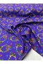 Purple Turkmen Pattern Dress/Shirt Crepe Fabric Our Product is Sold by the Piece 1 Piece 1 Meter