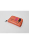 Women's Wallet 12.5X8.5 cm Orange Color Cat Pattern Women's Wallet - 8