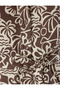 Shorts Jumpsuit Short Sleeve Buttoned Ethnic Patterned Waist Belted Cotton - 6
