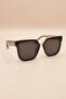 Women's Black Big Sunglasses - 2