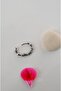 Bone Model Aged Steel Hoop Earrings for Men - 4