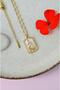 Capricorn Zodiac Sign Necklace Steel Zodiac Sign Pendant Capricorn Gold Color - 3