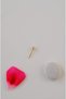 316 L Steel 3 mm Solitaire Nose Piercing Gold Color - 2