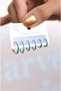 Turquaz Colored Steel Earring Set 6 Pieces - 2