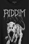 Riddim Dinosaur T-rex Metal Rock Dinosaurs Gothic Printed T-Shirt Unisex T-shirt - 2