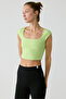 Nasya Urban Beat Women's Light Green Bustier - 3