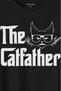The Godfather Cat Father Catfather Father Cat Printed T-Shirt Unisex T-shirt - 2