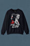 Navy Blue Sweatshirt Fight Club Movie Marla Tyler Durden Printed Unisex Sweat