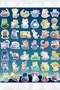 84 Pieces Cute Cats Sticker Set - Pen Laptop Notebook Water Bottle Sticker - 6