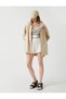 Faux Leather Hooded Raincoat - 2