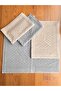 4 Pieces of 50X70 Size Foot Towels - 4