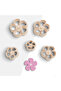 Zakkum Flower Polymer Clay Mold, Earring Mold, Jewelry Molds, 5 Sizes, No:1017