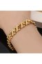 Gold Color Authentic Motif Model Special Occasions Elegant Design High Quality Shiny Bracelet