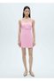 Tie Detailed Short Dress - 2