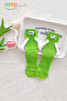 1 Pair of Green Hand-In-Hand Magnetic Socks Set (Unisex) Without Heels - 4