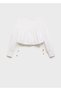 Blouse with Open Shoulder - 3
