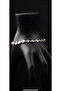 Clover Detailed Zircon Stone Steel Bracelet - 2