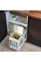 Garbage Sorting Solution, White-Light Gray, 20 Lt
