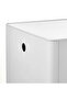 Plastic KUGGIS box with lid, white, 32x32x32 cm White 1 - 5