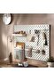 Skadıs أبيض 76x56 سم متعدد الأغراض Pegboard - 3