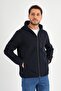 Polar Waterproof Softshell Fabric Hooded Coat with Zipper Inside (E24-Mnt-01) - 5