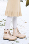 Teddy Wrinkled Thermo Sole Girls' Boots