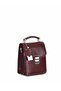 Aka Leather 301 Genuine Leather Men's Hand and Shoulder Strap Bag Brown