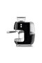 50's Style Retro Black Espresso Coffee Machine with Grinder Egf03Bleu - 3