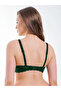 حمالة صدر من نوع Espera Model Lace Underwire بدون إسفنج وبدون وسادات، لون أخضر زمردي - 2