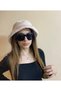 Beige Winter Plush Bucket Hat - Bucket Hat - New Year's Eve Christmas Gift - 6