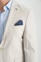 Galdino Men's Gray Self-Patterned Slim Fit Mono Collar Sports Blazer Jacket - 3