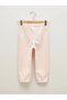 Lcw Baby Pink Elastic Waist Basic Baby Girl Jogger Tracksuit Bottom - 3