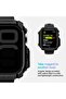 Rugged Armor for Apple Watch Series 10 (46mm) case cover (2024) Durable TPU - Matte Black - 4