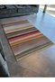 Multicolored Stripe Line Patterned Creative Modern Decorative Carpet 2301 - 3
