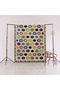 Multicolored Mixed Circle Dot Patterned Creative Modern Decorative Carpet 2297 - 5
