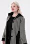 Small Size Knitwear Steel Knit Hijab Belted Wool Patterned Mother Long Thick Winter Women's Cardigan - 2