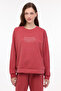 WL CARLA-B 16 4PR - PASTEL Claret Red Women's Sweatshirt