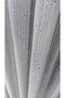 Linen Sequin Vertical Striped Tulle Curtain 1/3 Dense Pleats Non-Crinkle Non-Ironing Suitable for Any Room - 2