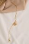 Minimal Bracelet with Gold Butterfly Detail - 4