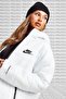 Therma Fit Repel Synthetic Fill Parka Women's Long Midi Hooded Coat White - 4