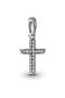 Işıltılı Cross Charm