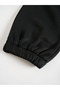 Unisex Black Pocket Sweatpants - Elastic Legs, Machine Washable - 5
