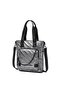21K Barcelona Shiny Fabric Strap Women's Shoulder Bag 3253