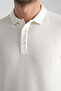 360 Flexible Waffle Buttoned Polo Collar Men's Regular Fit Polo Collar T-Shirt 100% Cotton - 2