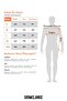 Jett Men's Oversize Fit 100% Organic Cotton Thick Textured Crew Neck Orange T-Shirt - 7