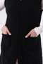 Knitwear Crocheted Stone Long Thick Wool Women's High Quality Zippered Mother's Winter Navy Blue Vest - 2